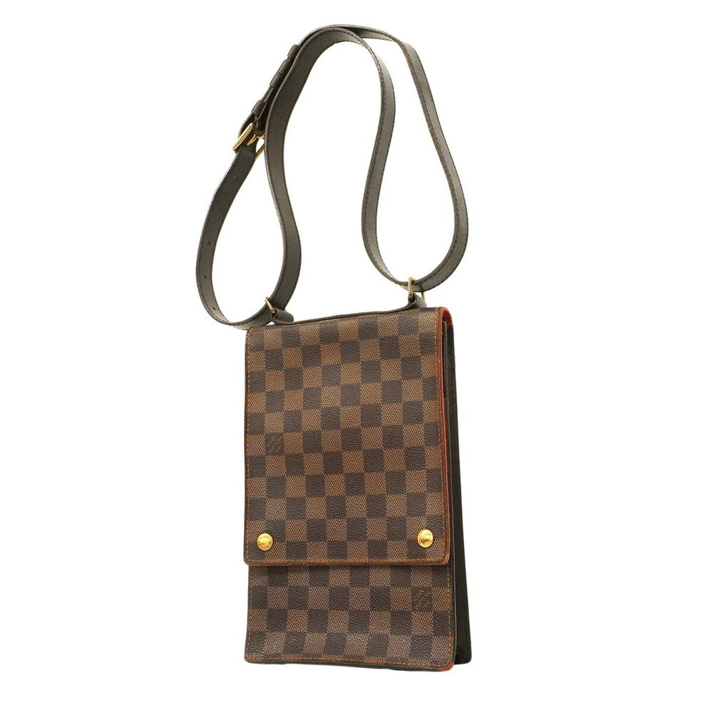 LOUIS VUITTON Authentic Brown Damier Shoulder Bag